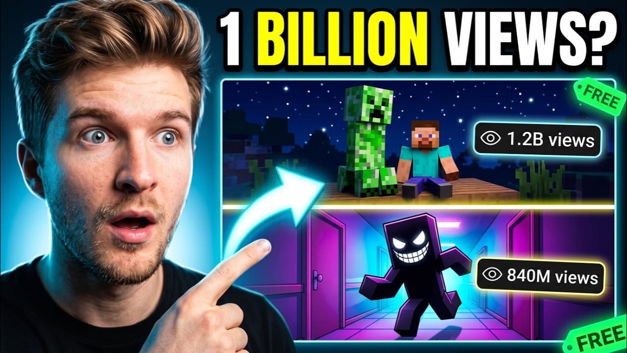 Can Google Flow Make Viral Roblox & Minecraft Shorts? (I Tested It)