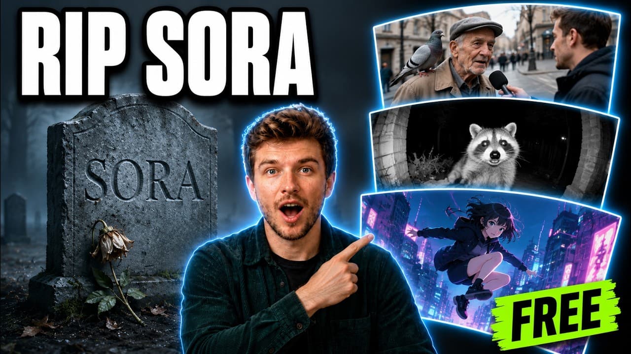 Sora Is Dead - The Best Free Alternatives Right Now (2026)