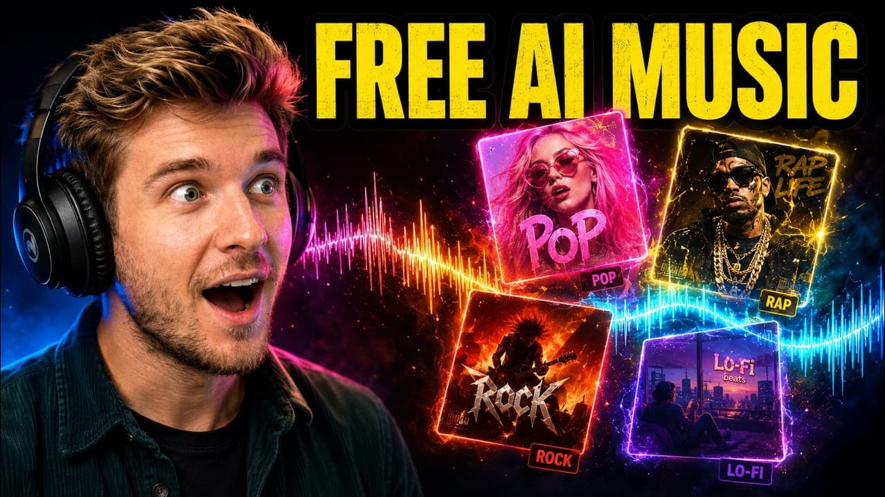 How to Make Songs in Every Genre Using FREE AI!